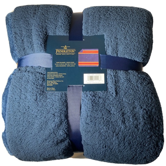 Pendleton Bedding Pendleton Sherpa Fleece Grand Canyon King Blanket